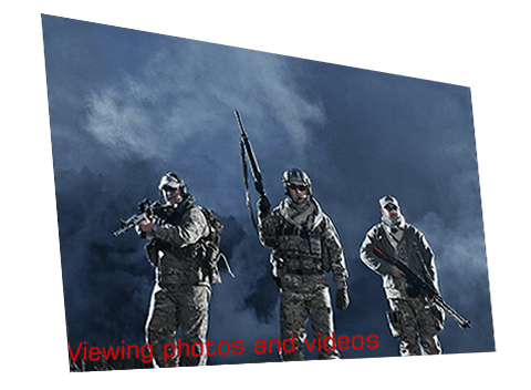 The different effects when applies low blue light filter