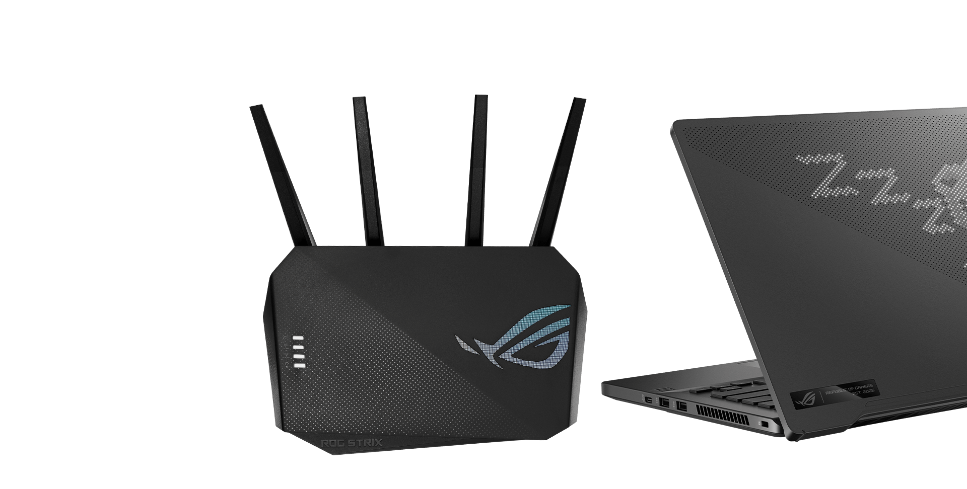 ROG Strix GS-AX5400 gear acceleration