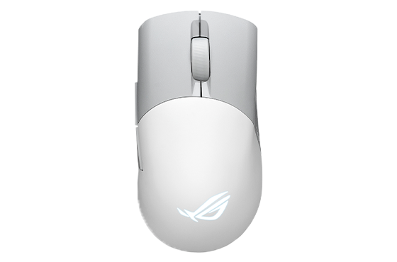 Draufsicht auf das ROG Keris Wireless AimPoint
